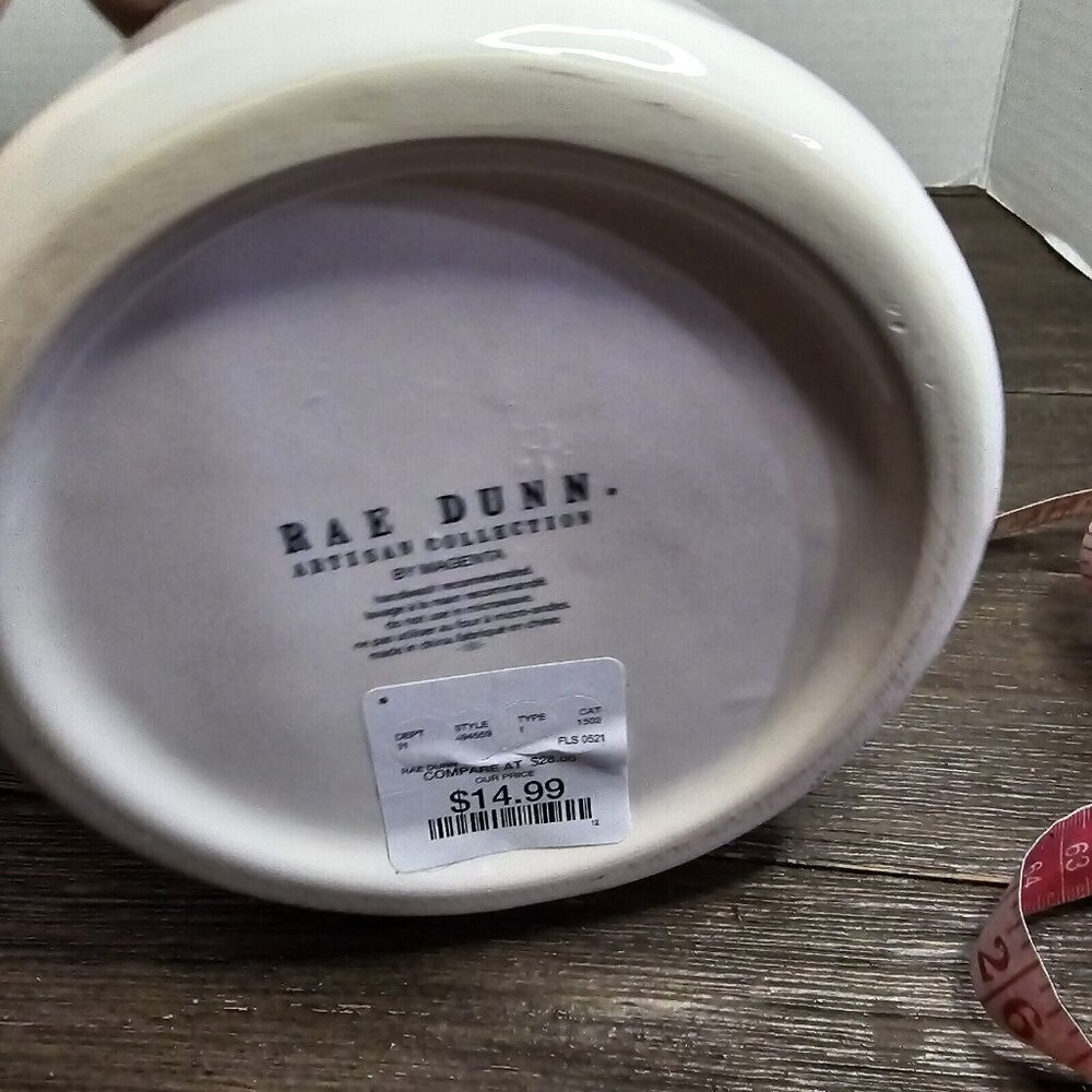 NWT Rae Dunn Artisan Yum Large Canister 2021 Magenta Farmhouse Basics - Picture 12 of 12